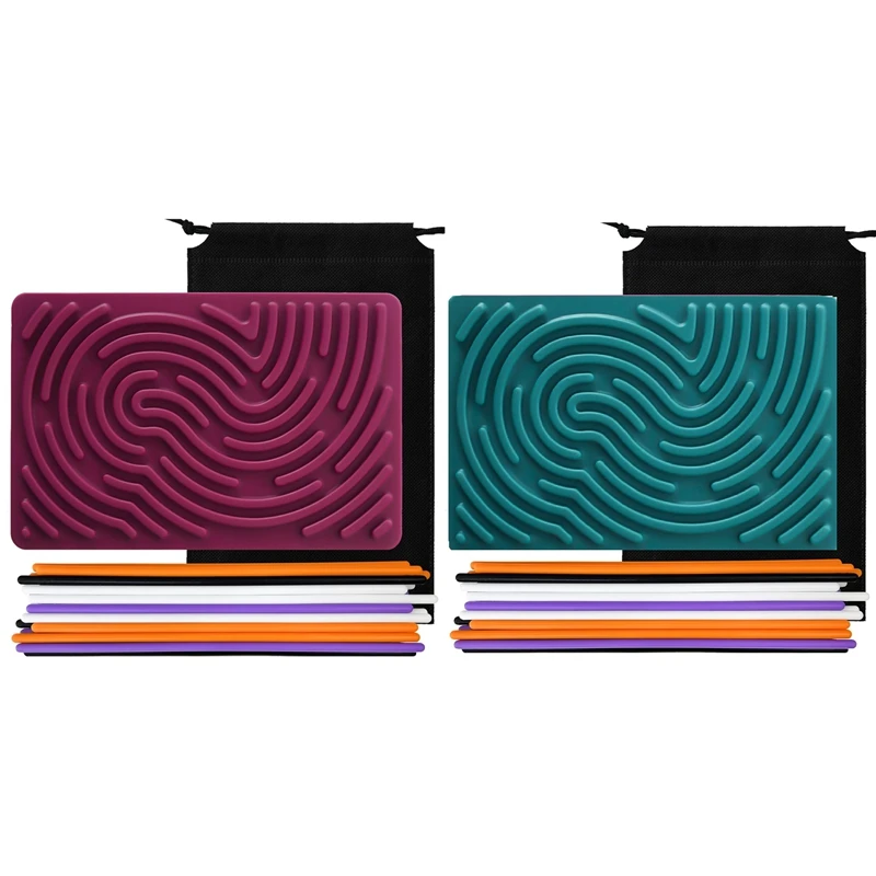 Силиконовая сенсорная доска двухсторонняя конструкция 2 в 1 для Idea СДВГ набор