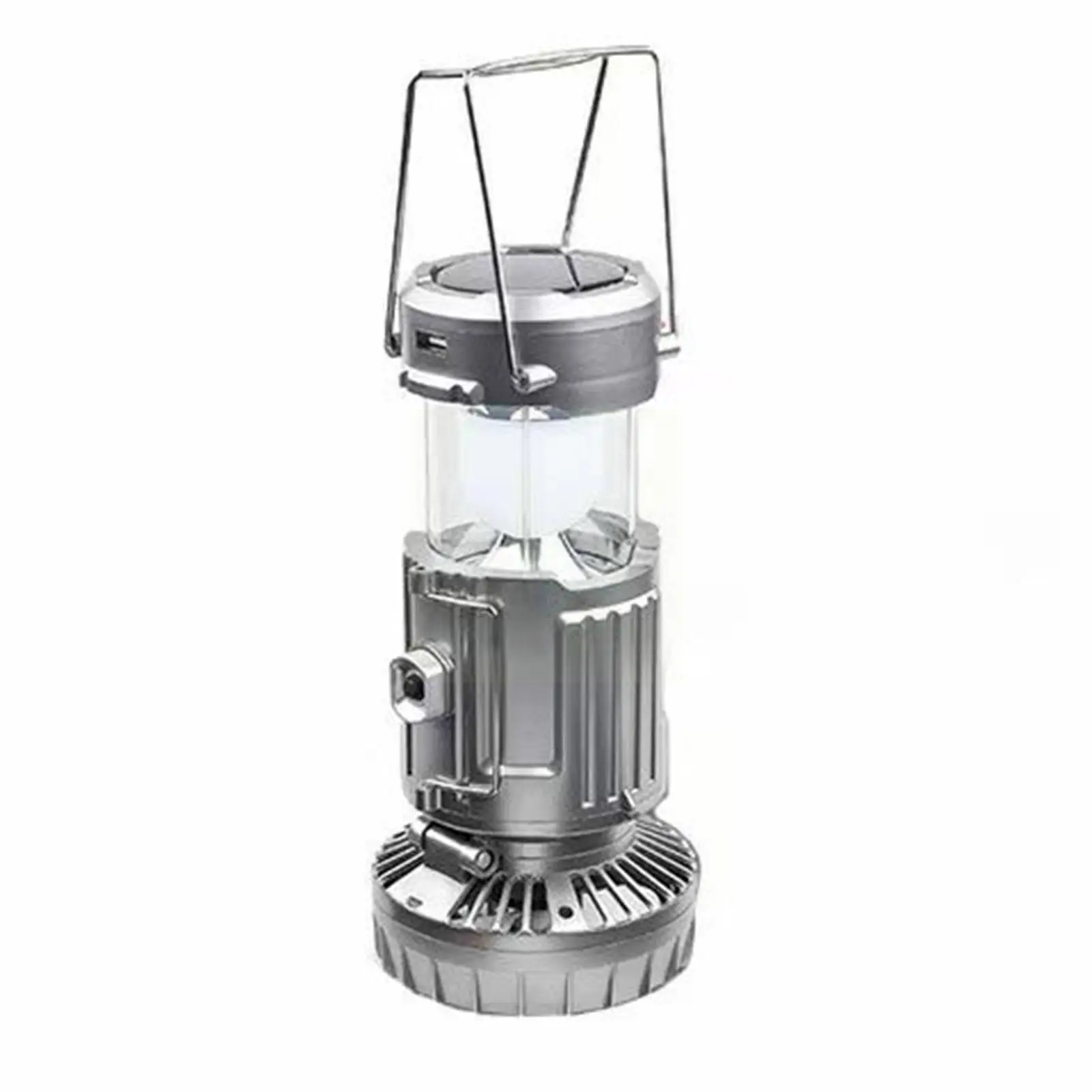 

Portable Fan Outdoor Camping Fan Cooling Solar Fan Charging Summer Three Light Air Methods Lamp Cooling Hot Conditioner Wit Q2m8