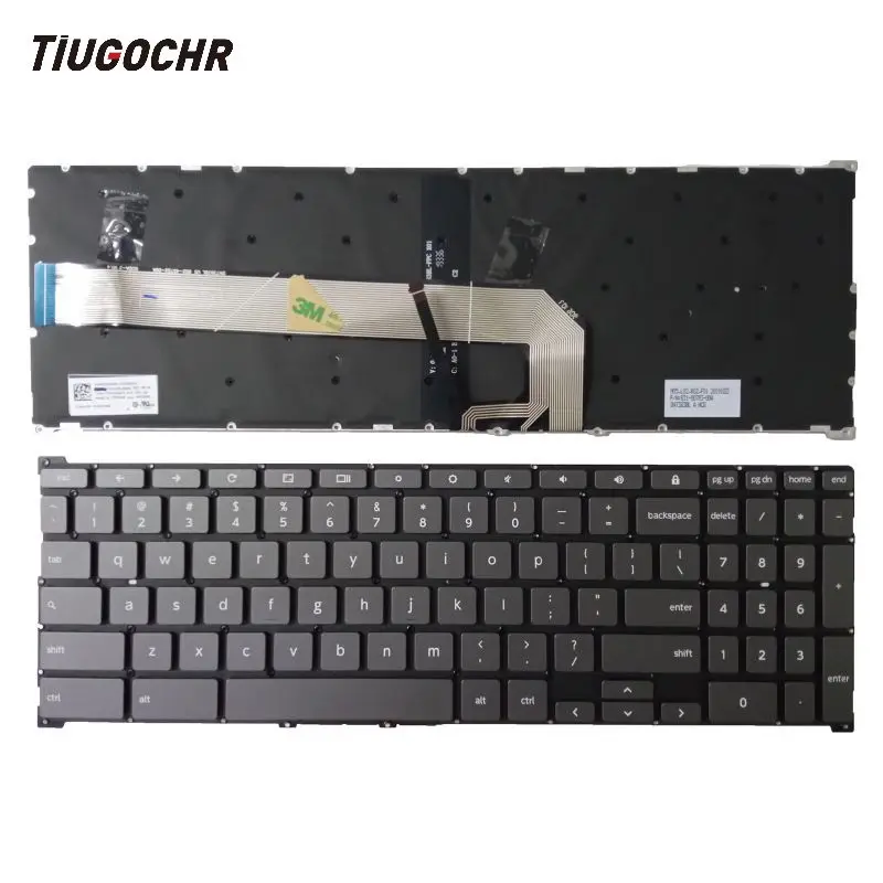 

Black Backlit US Keyboard For Lenovo Chromebook C340-15 Google version