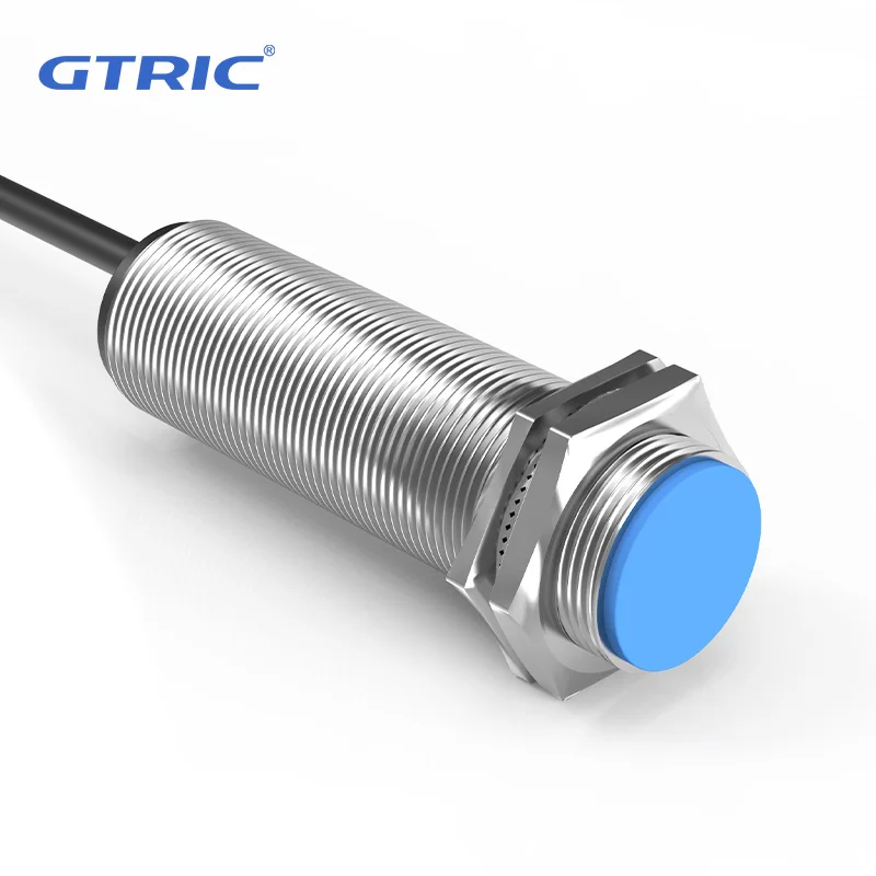 

GTRIC Magnetic Reed Switch Proximity Sensor LG18A3 Premium M18 Cylinder Series 10-30 90-220V 10mm Sensing Distance NO NC