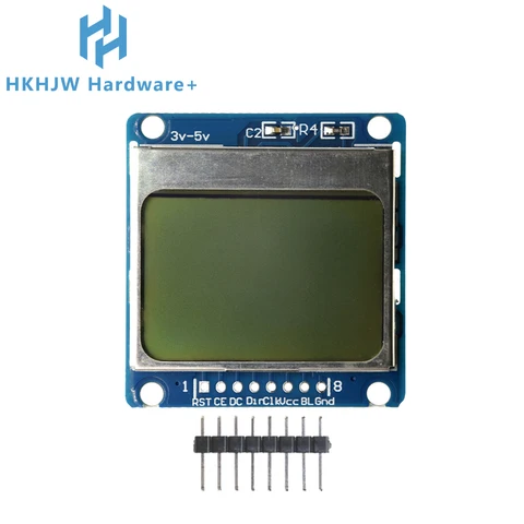 ЖК-дисплей Nokia 5110 84*48 красный/синий