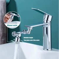 new 1080%c2%b0 rotatable extension faucet sprayer head universal bathroom tap extend adapter aerator 2 modes faucet extender
