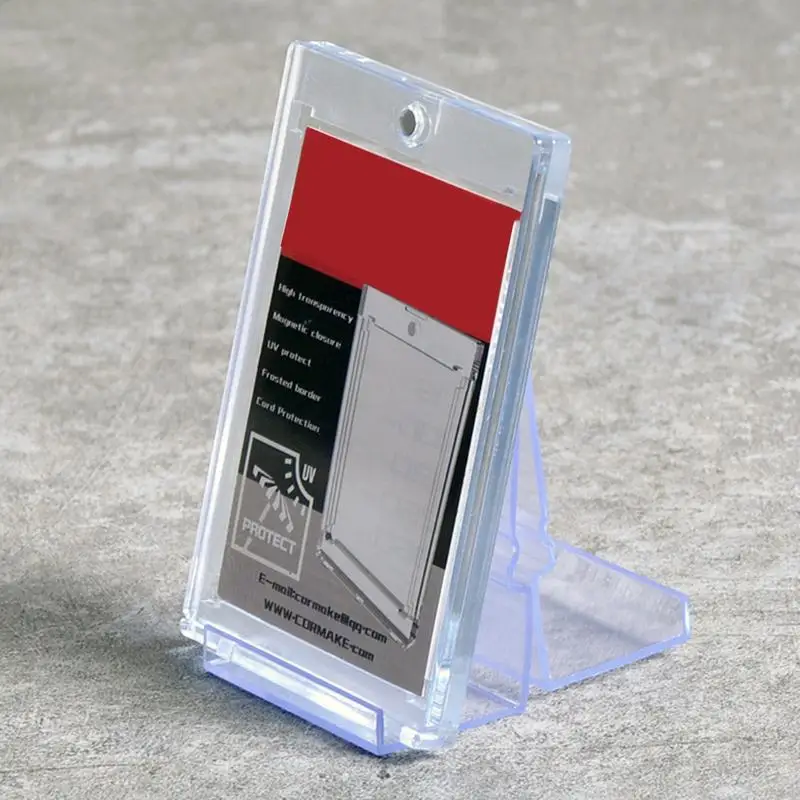 Чехол для комиксов рамка-держатель настенный кронштейн сбора карт прозрачный