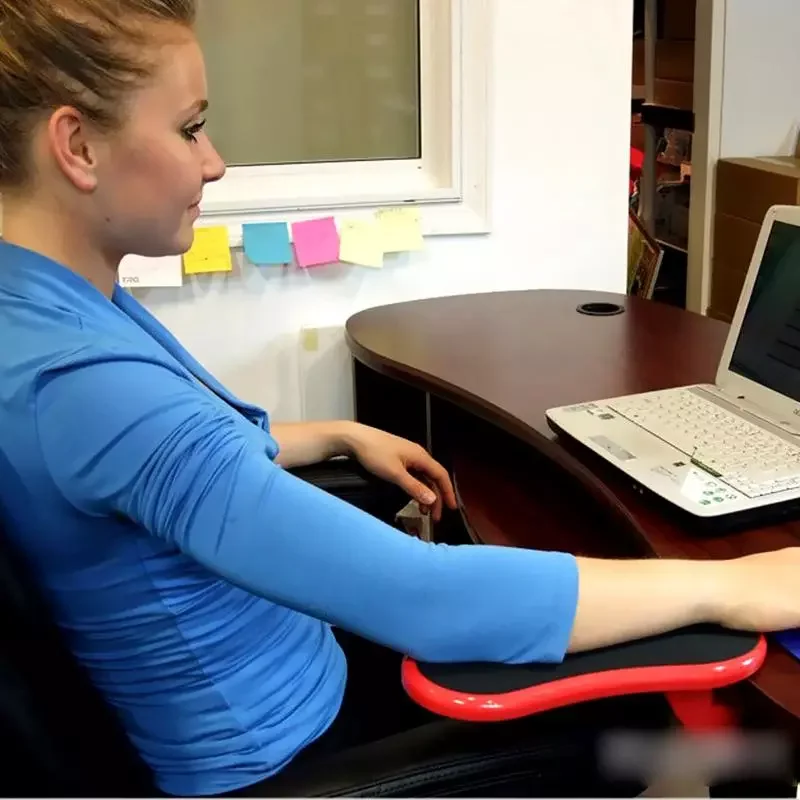 

Attachable Armrest Pad Desk Computer Table Arm Support Mouse Pads Arm Wrist Rests Chair Extender Hand Shoulder Protect Mousepad