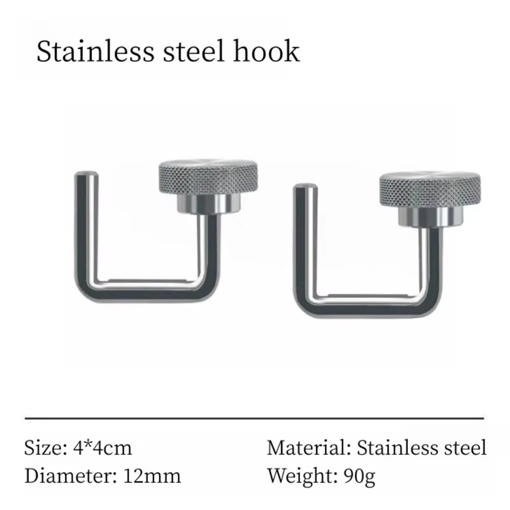 2 шт. подвесные крючки для кемпинга из нержавеющей стали