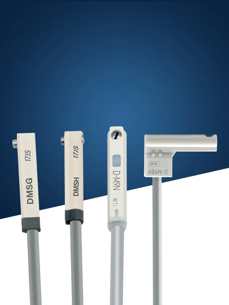 Цилиндрический магнитный переключатель SMC с цельной серией фотометрический