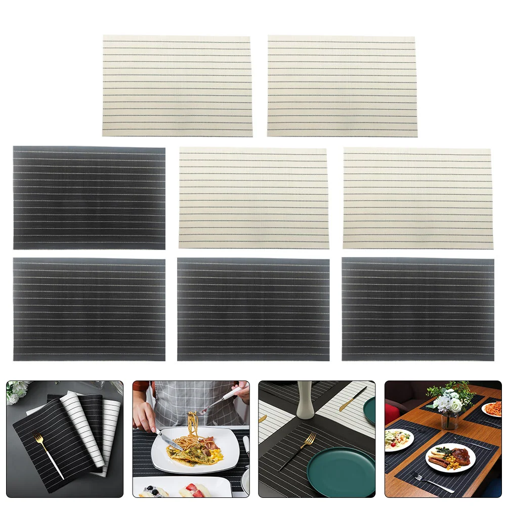 

2 шт. коврик, коврик для стола, водонепроницаемый домашний обеденный коврик, износостойкий коврик для места, обеденный аксессуар для еды, кух...