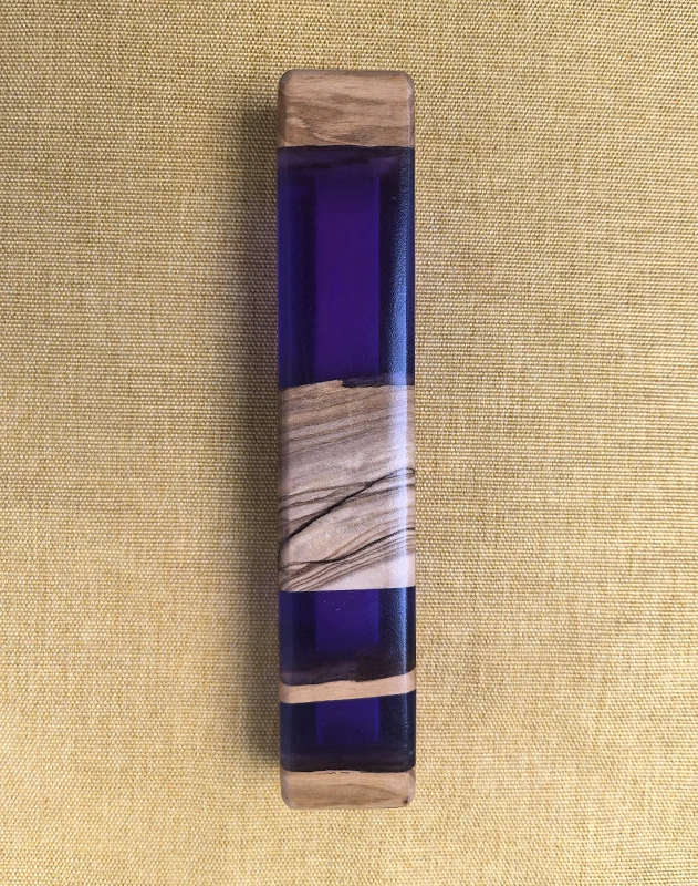 

Мезуза из дерева и эпоксидной смолы Judasica