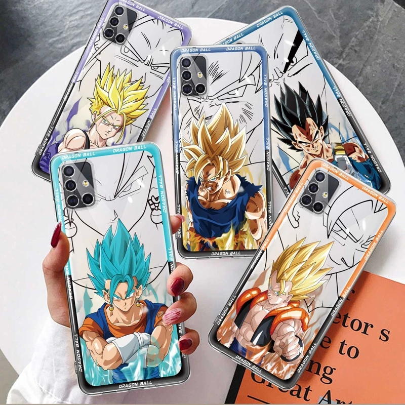 

ТПУ для Samsung Galaxy A21s A12 A51 A52 A53 A32 4G A13 5G A33 A23 A22 A72 A73 A31 A71 A52s Dragon Ball Z Goku, дизайнерский чехол