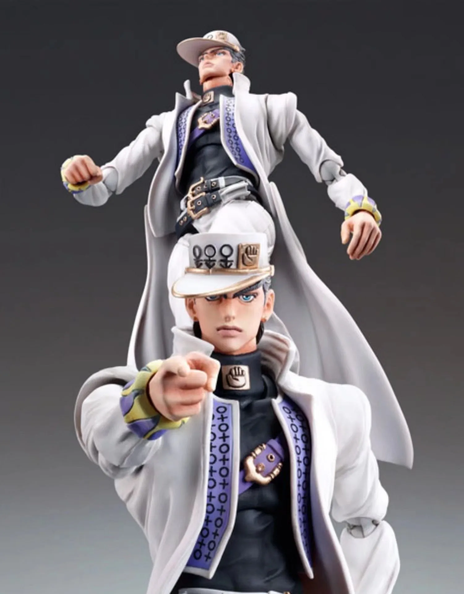 Jojo's Bizzarre Avventure Jotaro Kujo Action Figure in bianco 17cm 1