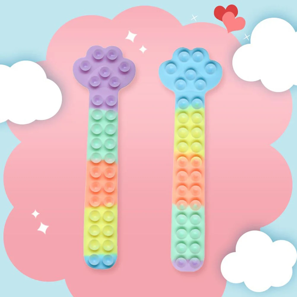 

Мультяшные игрушки в форме кошачьей лапы, игрушки для защиты от тревоги, силиконовые игрушки без привкуса для детей, интерактивные игры