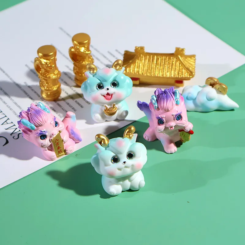 Лучшее китайское национальное маленькое украшение Cho Xiang Dragon трехмерная милая