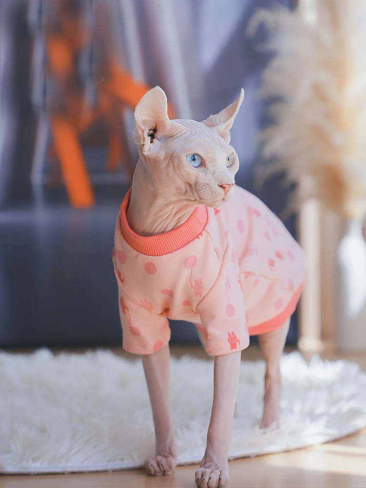 Комбинезон с воротником-хомутом и котом из мягкого хлопка