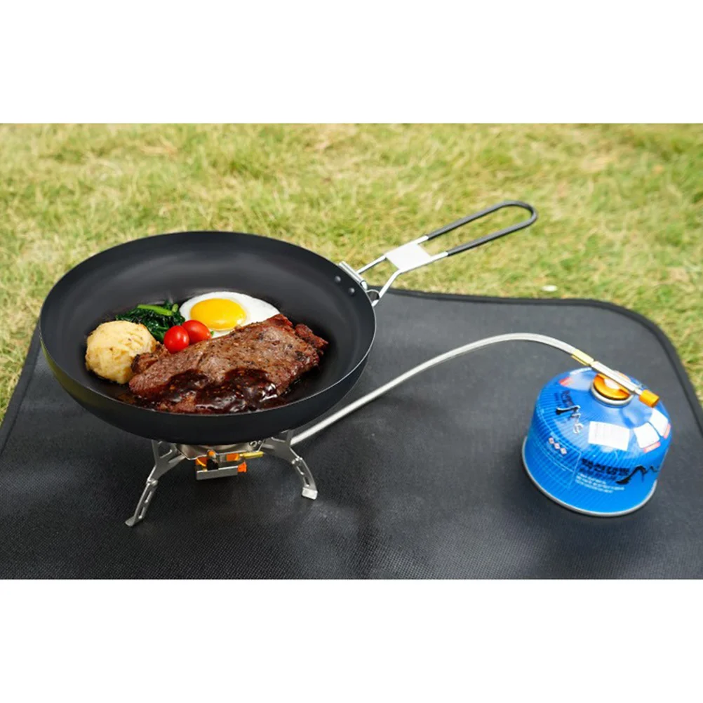 9-дюймовая легкая сковорода с антипригарным покрытием со складной ручкой