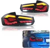 led tail lights sequential indicator for 2012 2018 bmw f30 f35 f80 m3 start up animation with purple light rear lamp assembly
