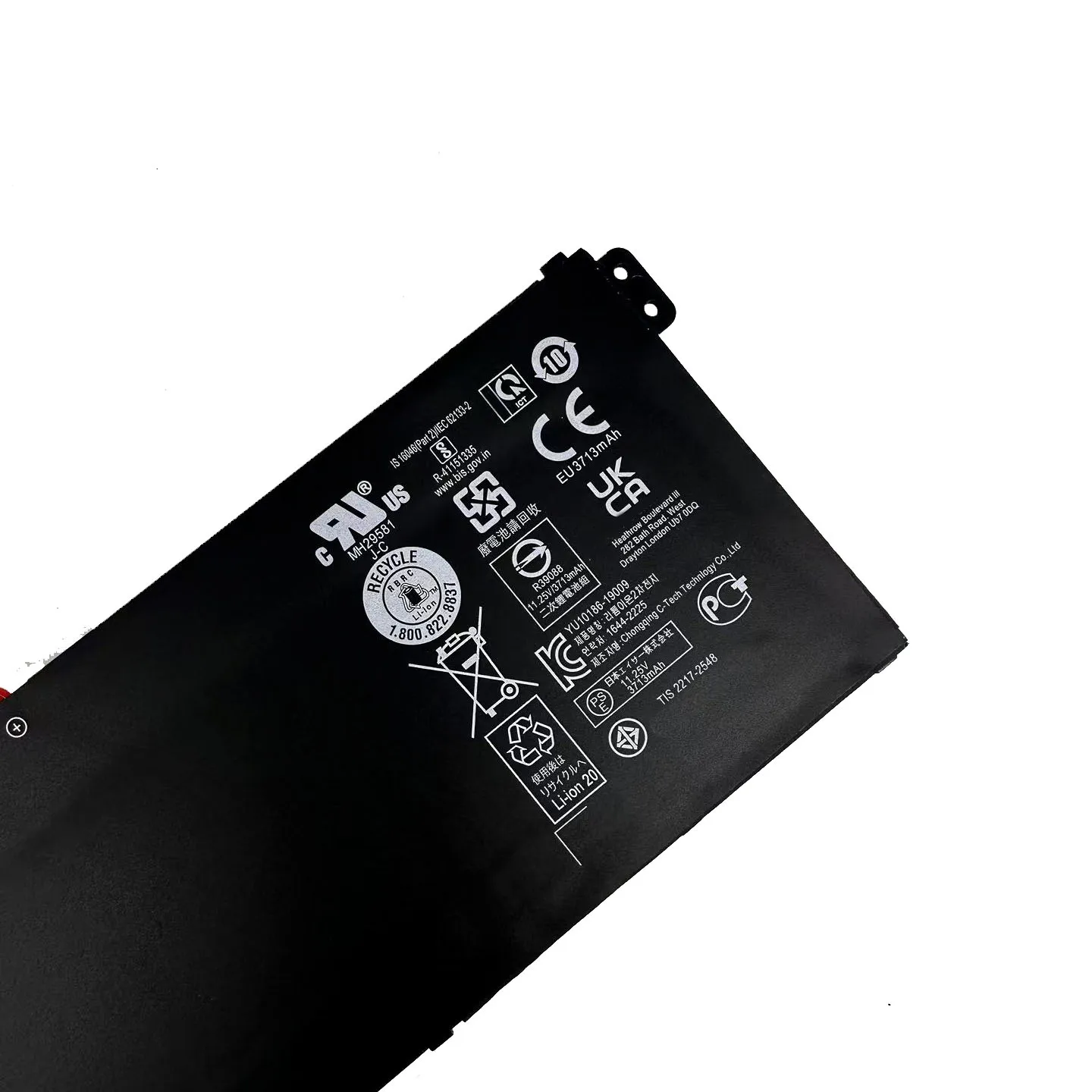 Фото Высококачественный новый аккумулятор AP19B8K AP19B5K 11.25V 43Wh 4300mAh для Acer Aspire A314 A315 A715 CB315 A317 A514 A515 №3