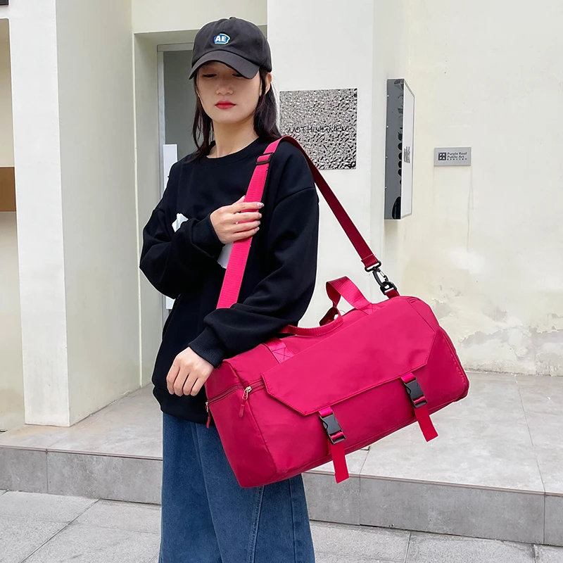 The New Storage Large Capacity Travel Bag For Men And Women Dry And Wet Separation Waterproof Portable Luggage Fitness Bag M618