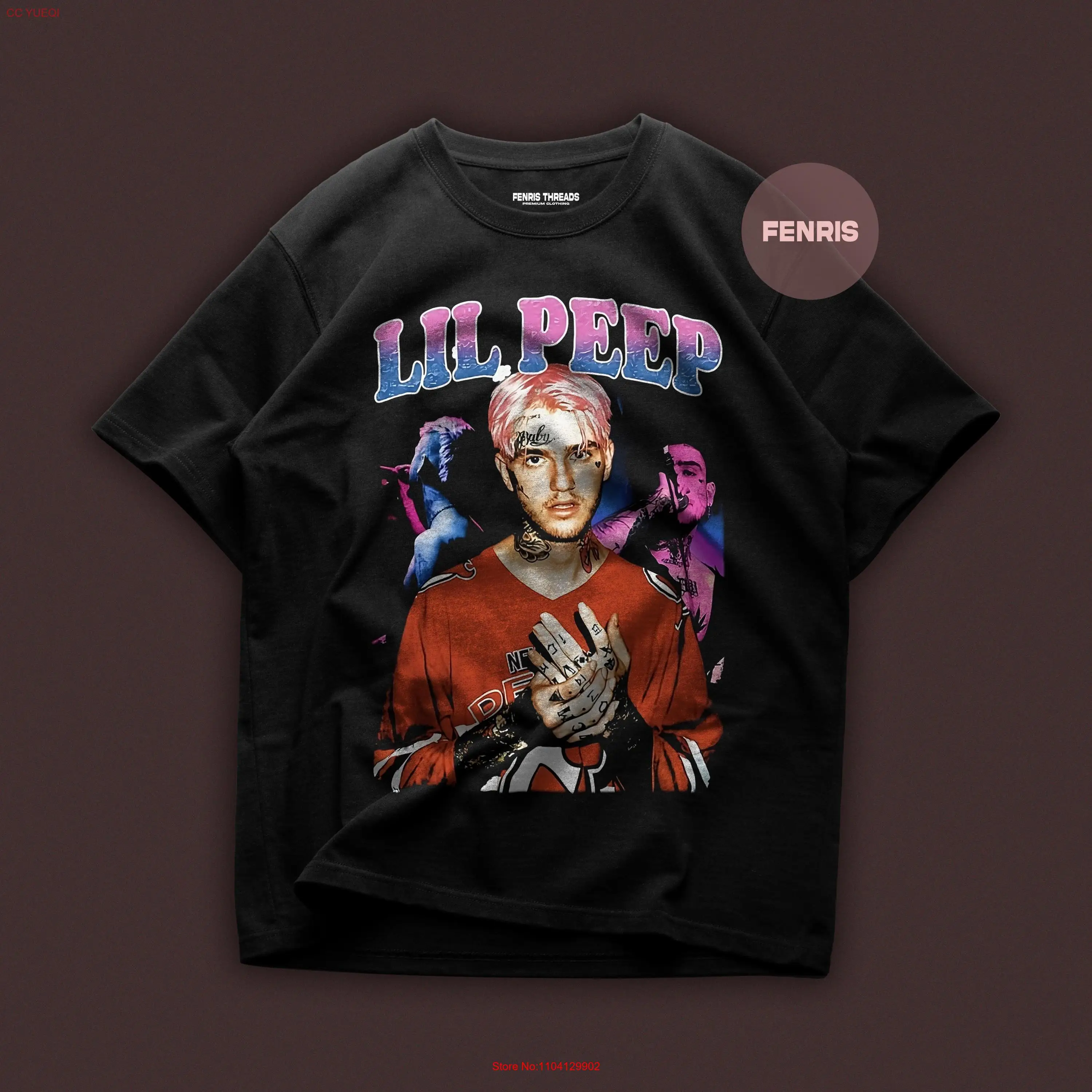 Футболка премиум-класса Lil Peep crybaby Album Hellboy новый плотный хлопок с длинными или