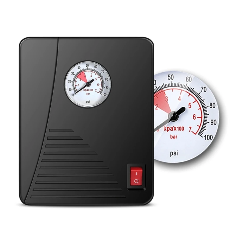 Портативный воздушный компрессор электрический авто мотоцикл велосипед