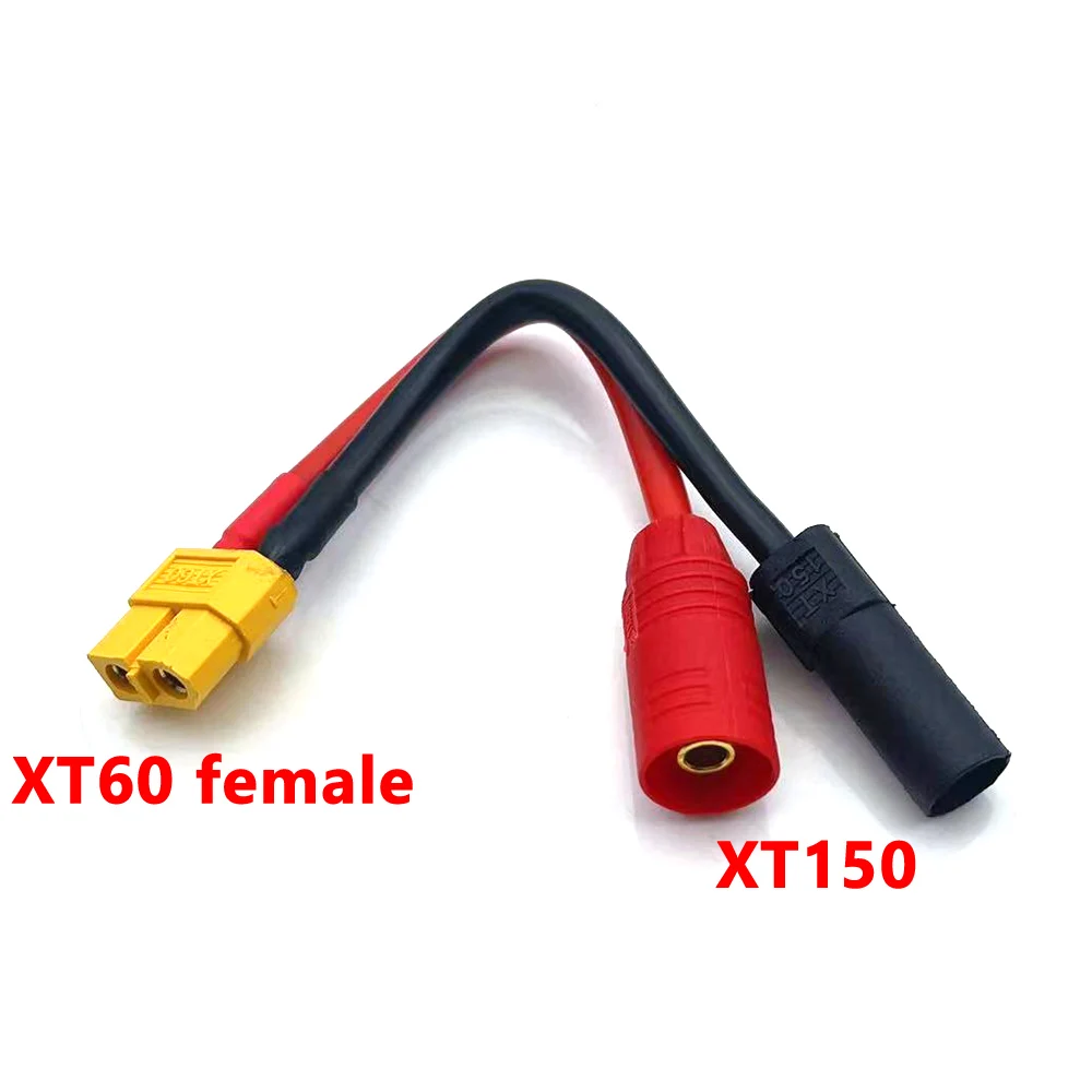 Фото XT30 к XT60 T TRX Мужской/Женский RC Lipo Батарея Адаптер 10 СМ Кабель Силиконовый провод для FPV RC Автомобильные аксессуары CineLog35 Запчасти для дронов №5