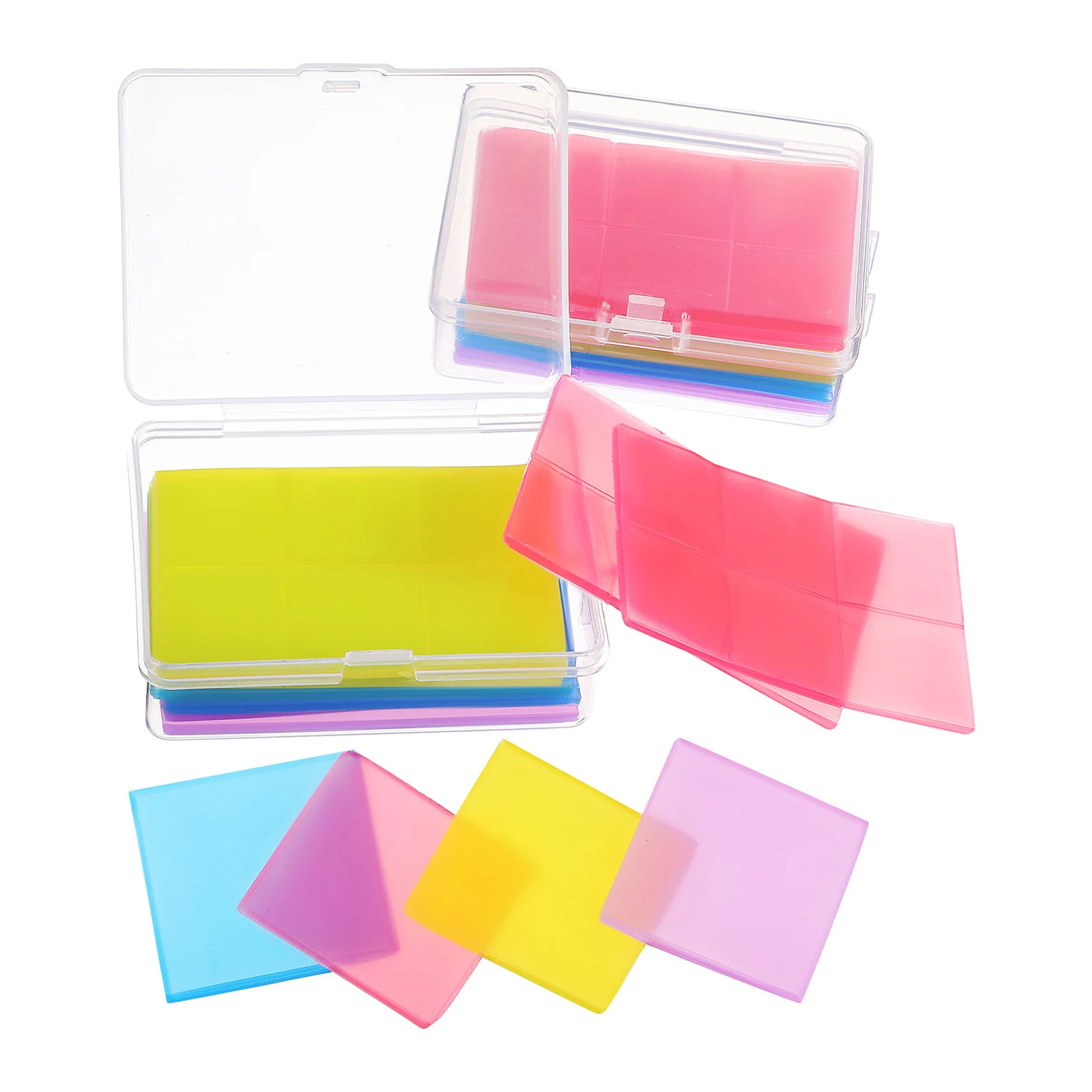 

96 Pcs Drill Mud Drilling Diamond Dotting Embroidery Tools Kit Wax Storage Box DIY Painting Glue Eco-friendly Organizer