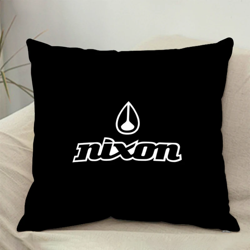 Nixon Квадратный Чехол Для Подушки Двусторонняя Удобная Домашняя Декоративная
