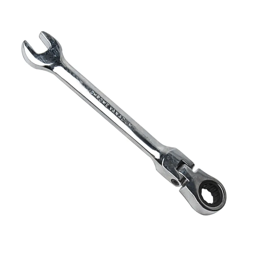 

Quick Release 180 Steering Ratchet Wrench Flexible Head Ratcheting Spanner Hand Tool Home Ratchet Handle Wrenches 10mm 12mm