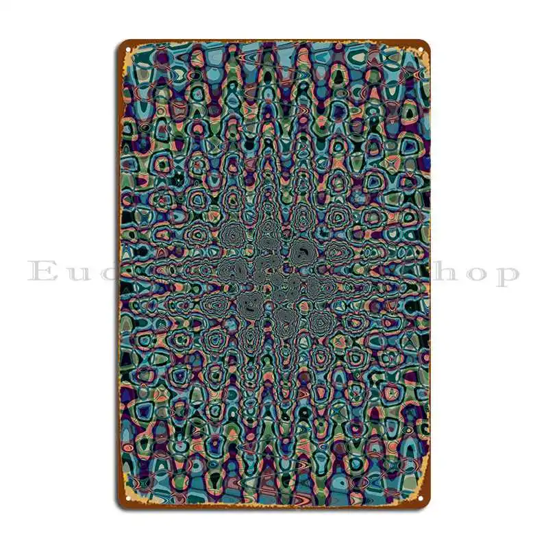 

Абстрактный узор, металлические знаки, индивидуальный Настенный декор, гаражные таблички, проектирование вечерние, жестяной знак, плакат