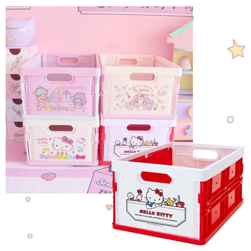 Аниме мультфильм My Melody KT Cat маленький двойной звезда настольный органайзер