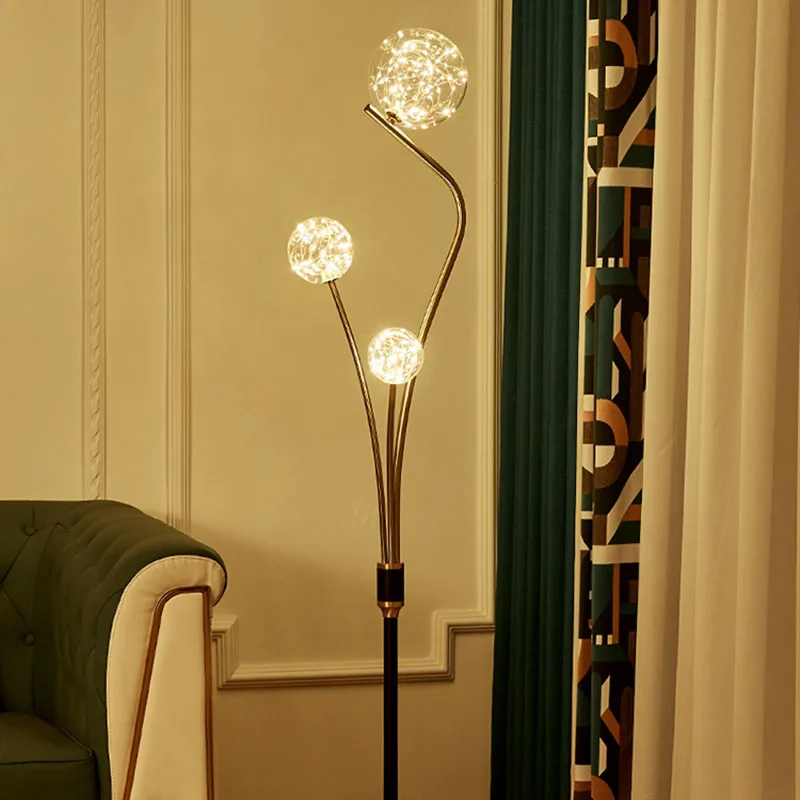 

Warm Lighting Contemporary Floor Lamp Elegant Metal Minimalist Luxury Floor Lamp European Dimmable Lampada Da Terra Home Decor