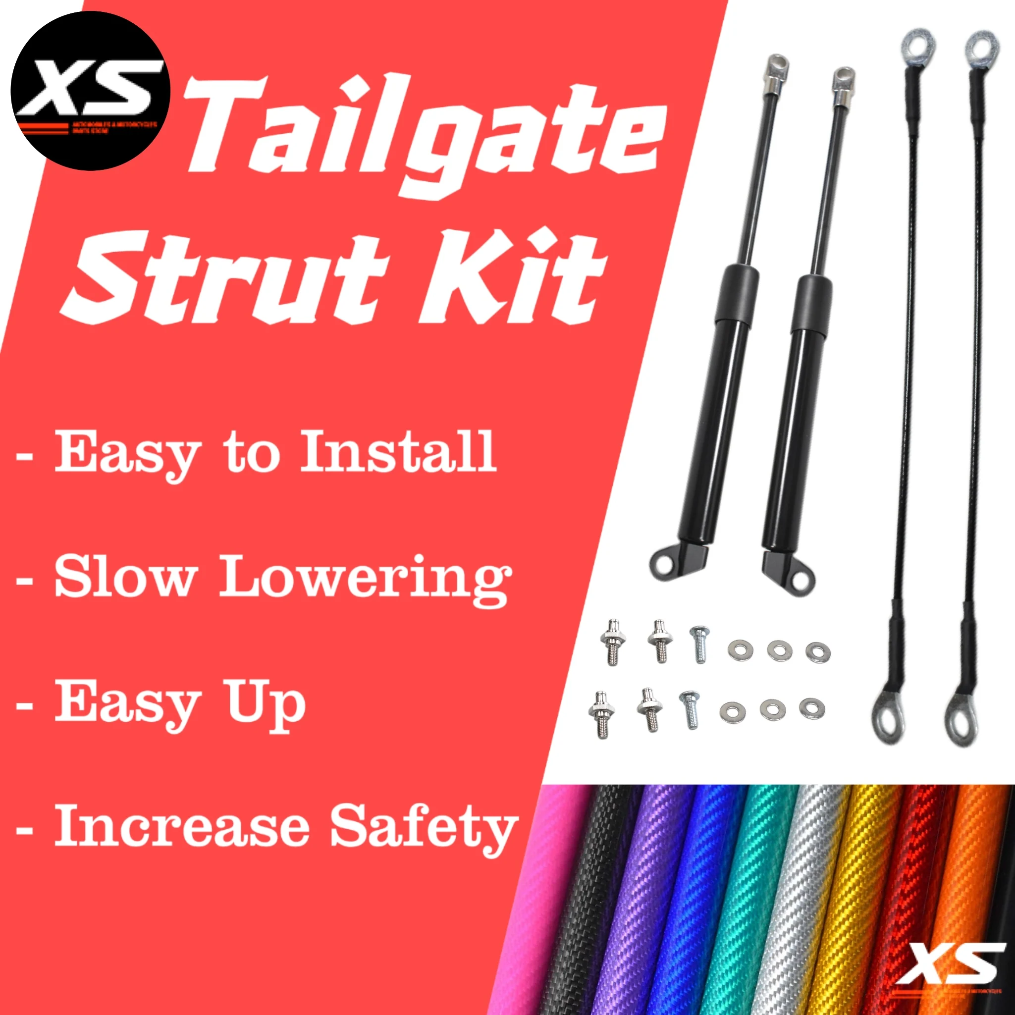 2 шт. амортизаторы задней двери для Kandi K32 2015-2023 Dongfeng Yufeng P16 Foday Lion F22 замедленная