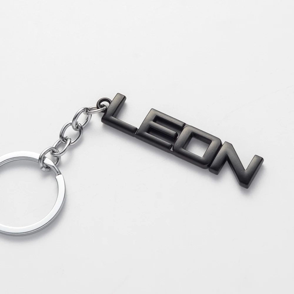 

Автомобильный брелок для Seat Leon с логотипом, металлический брелок для ключей, держатель для ключей LEON 5f, аксессуары