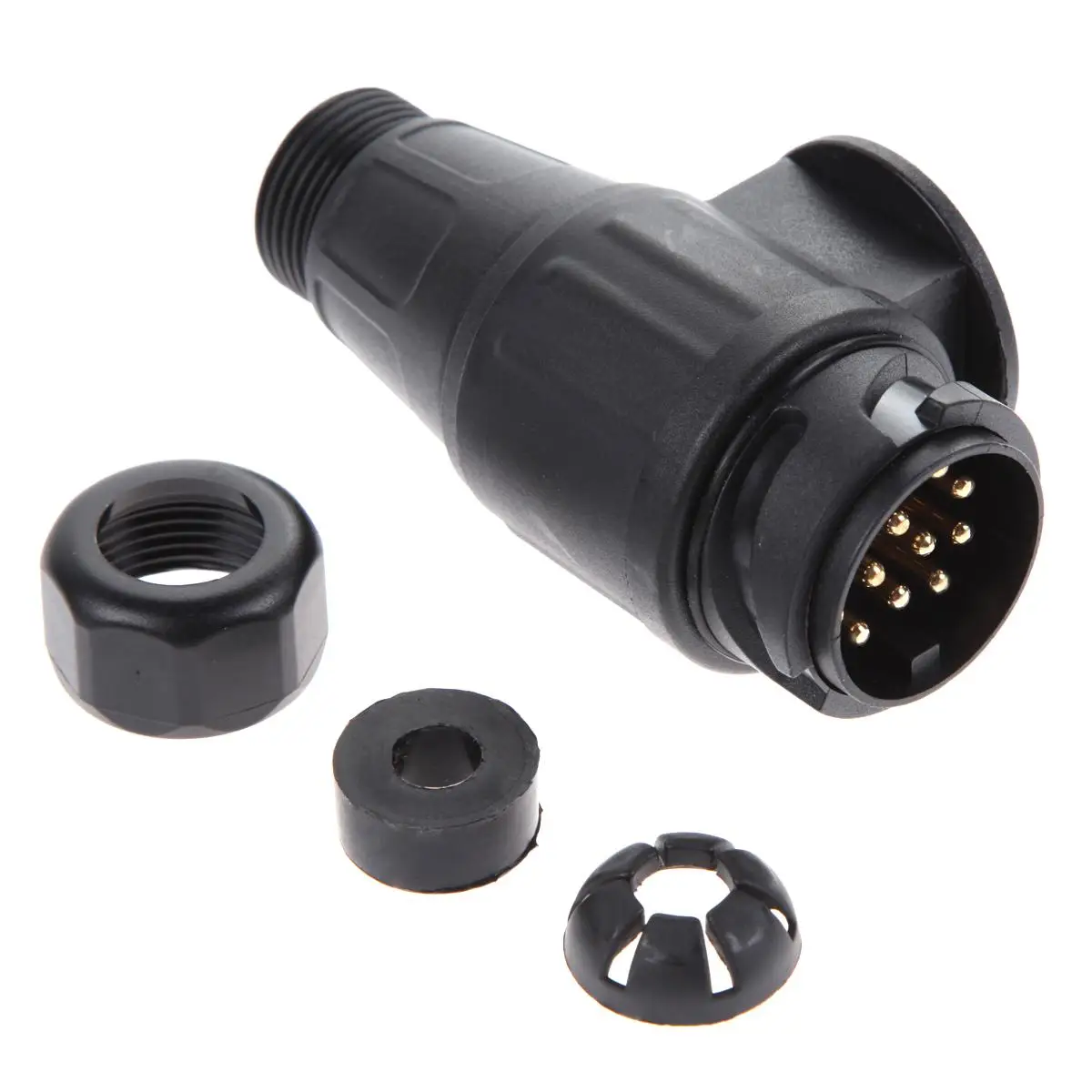 Durable 13 Pin Trailer Adapter Wiring Connector Socket Plug 12V Remolque Car Truck Caravan Accessories |
