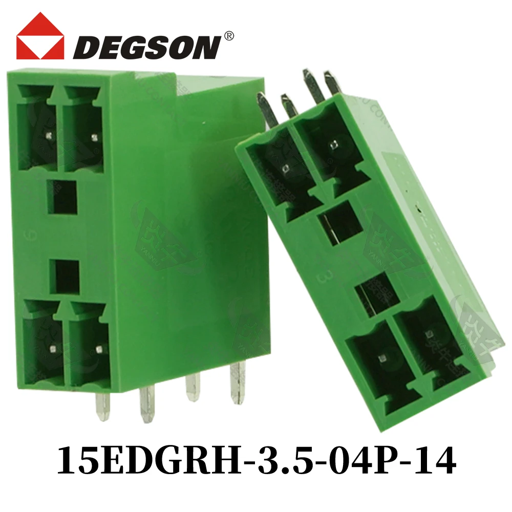 

DEGSON 15EDGRH-3.5-04P-14-00ZH 15EDGRH-3.81 8 сменных клеммных колодок для печатных плат KF15EDGRH 2P-12P MCD1.5-G1 Контакт Phoenix 7A 250 В
