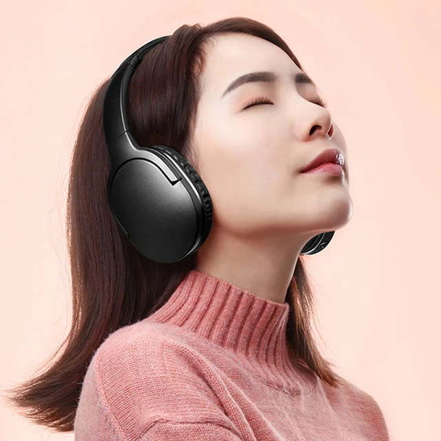 D02 Pro Headset Bluetooth Fashion Headphone Game Komputer Suara Nirkabel Pengurangan Kebisingan Musik Seluler 4