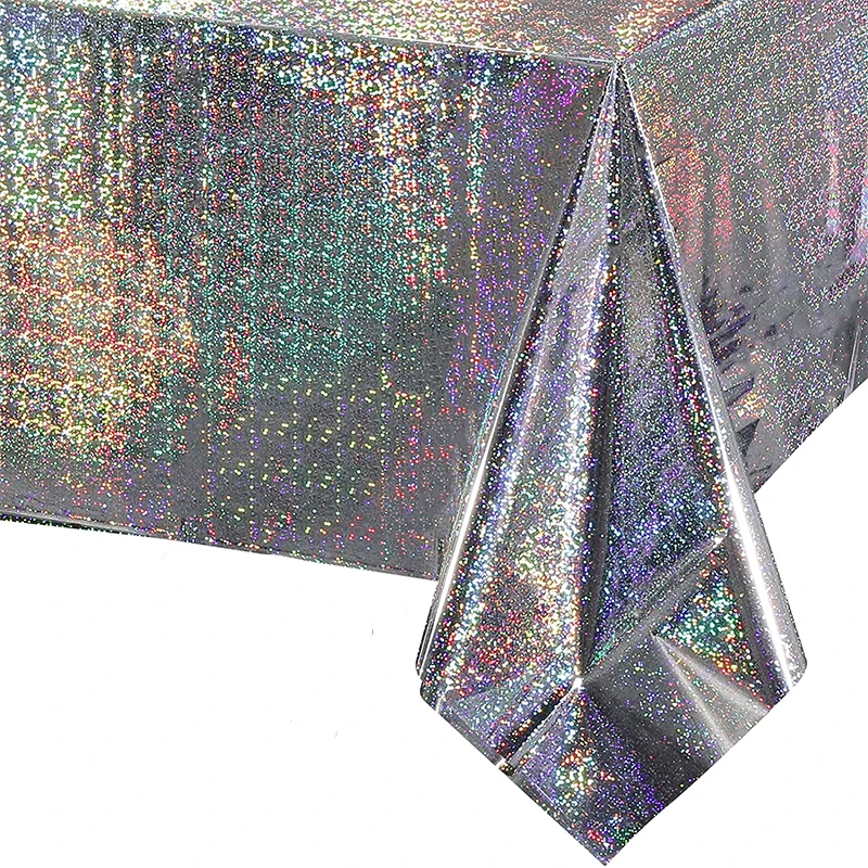 S Holographic Bridal Wedding Tablecloth