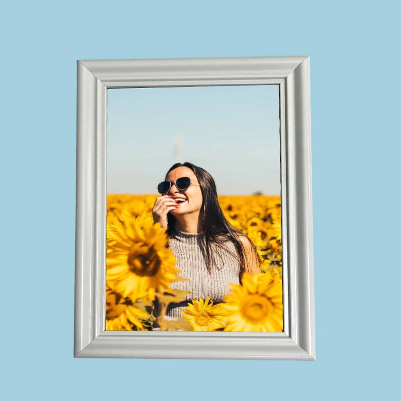 

BASC-WHT-4x6-3PC-1481Wall Photo Frame Room Decoration Friends Heart Mirror Paintings Quadro Interior Poster Hanger Embroidery
