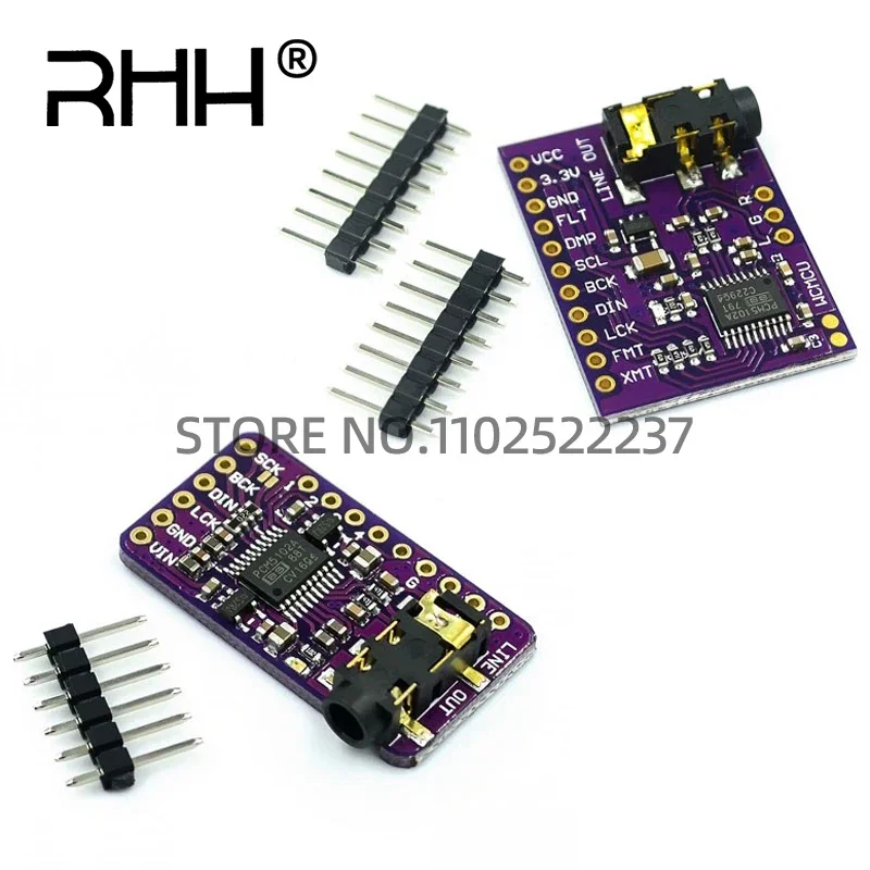 Интерфейс I2S PCM5102A ЦАП декодер GY-PCM5102 модуль плеера для Raspberry Pi PHAT форматная плата