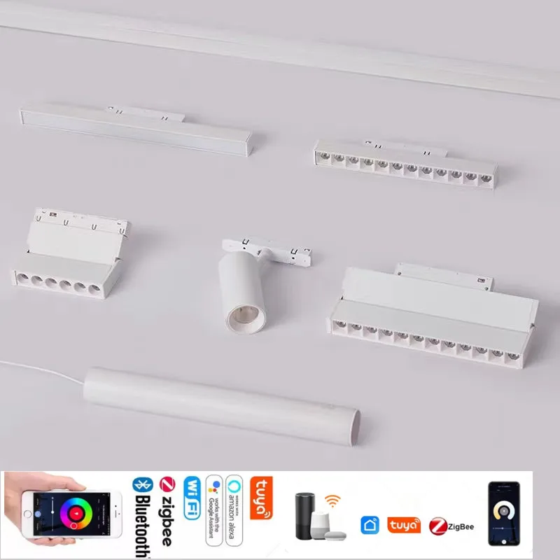 Умная магнитная направляющая для стены Zigbee