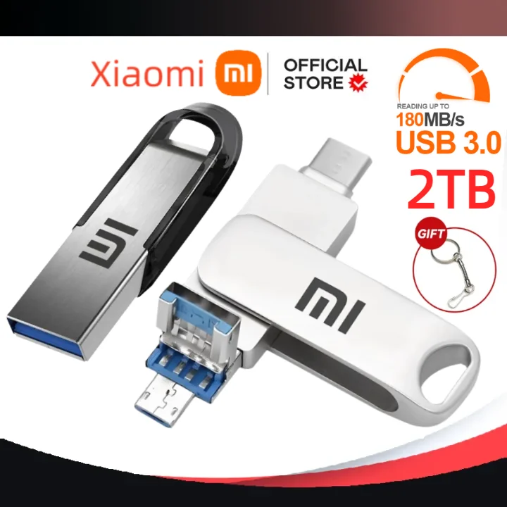 USB-флеш-накопитель Xiaomi 3 в 1 USB 0 256 ГБ 128 64 OTG скорость чтения до 100 м/с