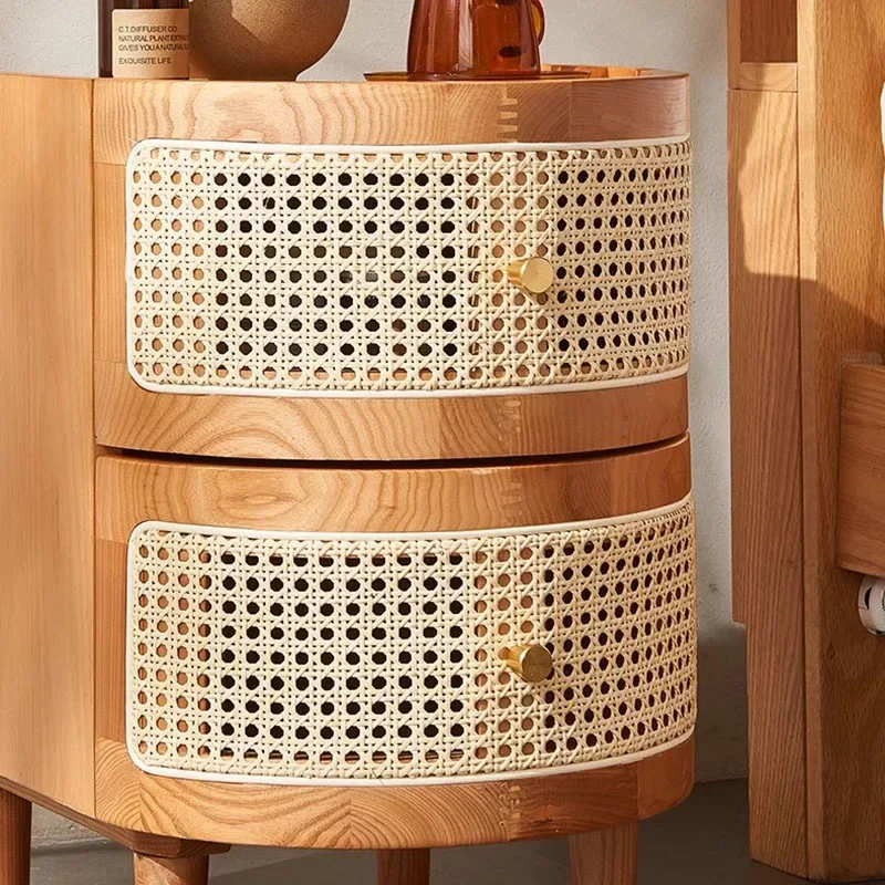 Настольная тумбочка прикроватная для спальни подголовник кровати деревянный