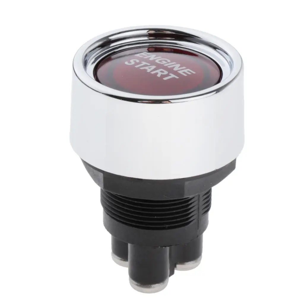 

12 В 5 А светодиодный автомобильный БЕСКЛЮЧЕВОЙ Двигатель Пусковой однокнопочный переключатель Стартовые наборы зажигания