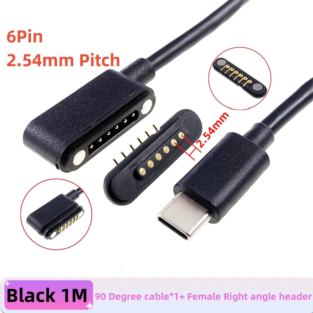 Магнитный разъем Pogo Pin USB-C RTLECS MG0XX-Type-C