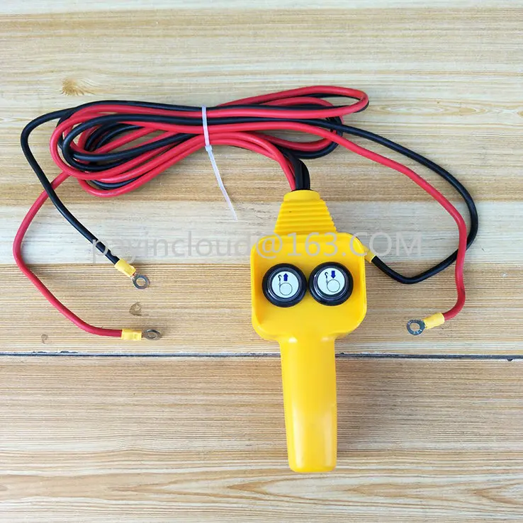 

Аксессуары для переключения ручки крана бортовой кран 12 В 24 В Электрическая Лебедка машина для небольшого крана ручка дистанционного управления