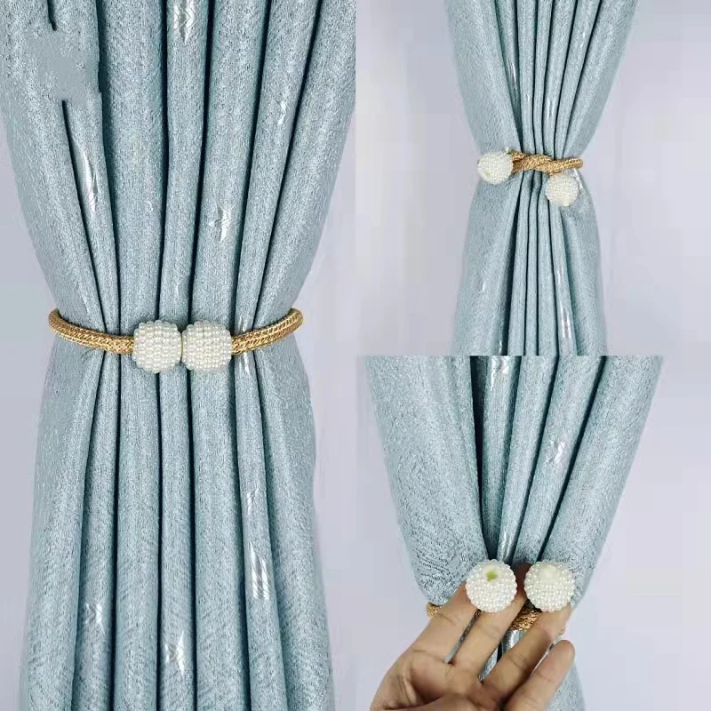

1 Pc Pearl Buckle Curtain Clip Curtain Frame Lace Buckle Clip Hanging Ball Buckle Lace Curtain Accessories Home Decora