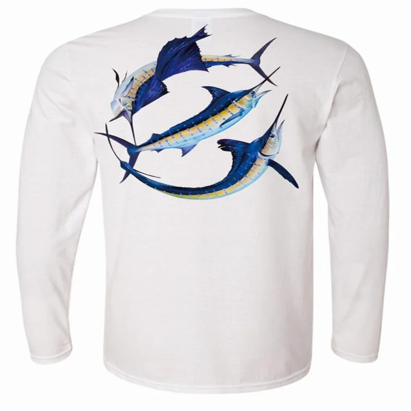 

UPF50 Uv Protection Fishing Shirt With Custom Sublimation Printed Custom fishing jersey，Professional quick drying fishing shirt