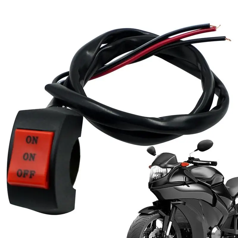 

Handle Bar Switch For Motorcycle 7/8 22MM Handlebar Control Aluminium Alloy For ATV Bike Handlebar Headlight Switch For Lamp