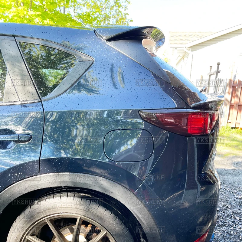 Фото Для Mazda CX-5 2017-2021: Задний центральный спойлер из ABS-пластика, аксессуар для кузова автомобиля №4