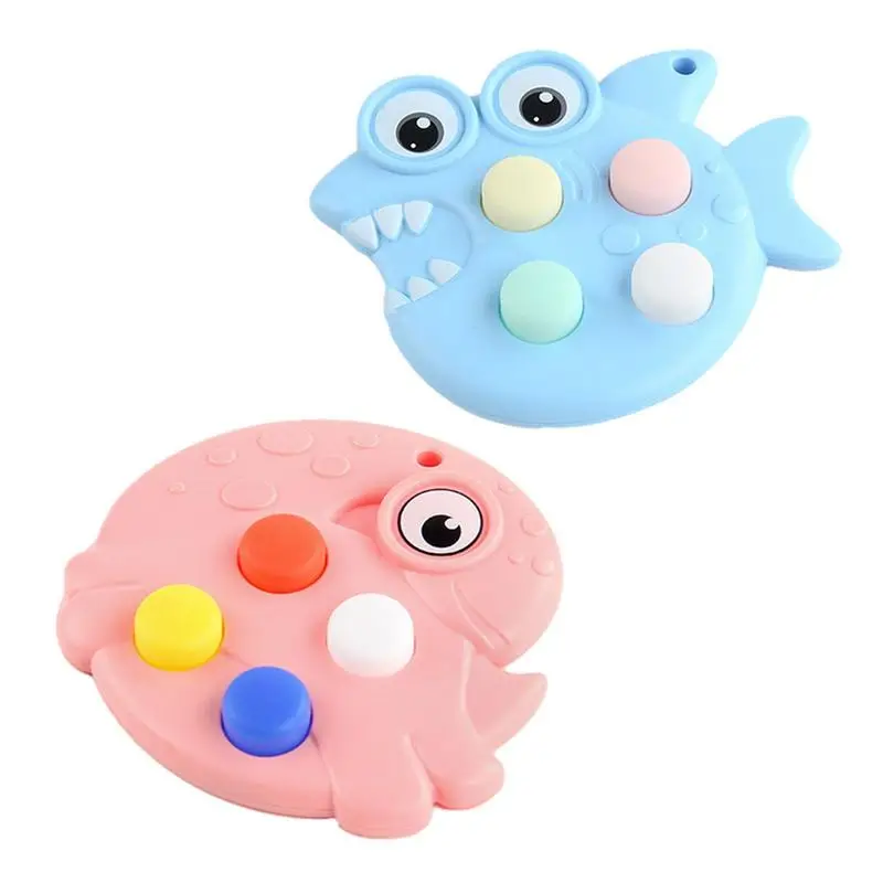 

Fingertip KeychainToy Handheld Game Travel Fingertip Toy Sensory Toy Push Button Fingertip Toy Portable Stress Relief Toy