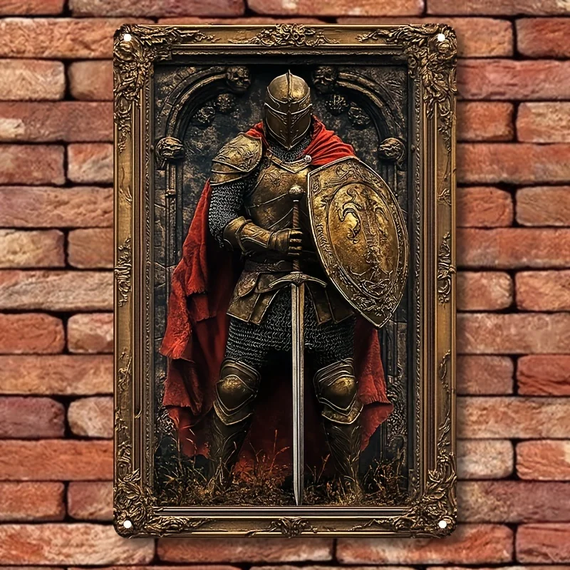 

Алюминиевый настенный подвес рыцарь